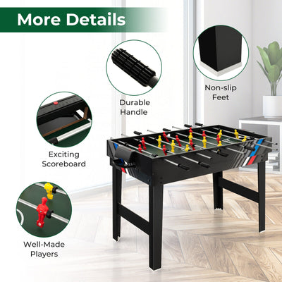 *4-in-1 Multi Game Table with Pool Billiards