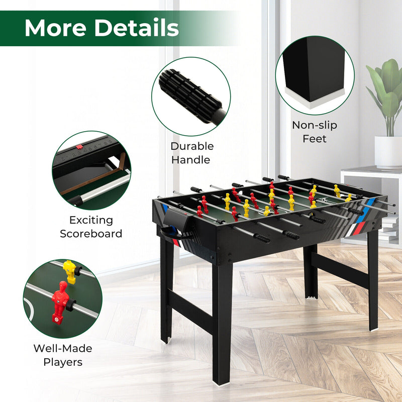 *4-in-1 Multi Game Table with Pool Billiards