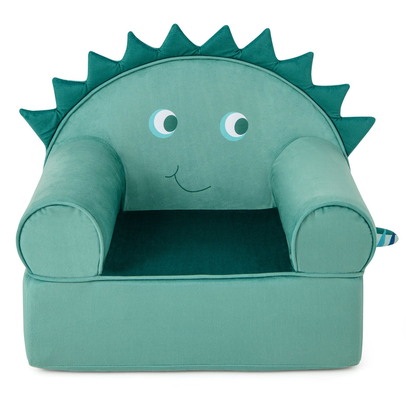 *Original Kids Sofa with Armrest and Thick Cushion - Green