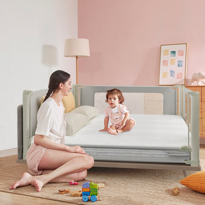 *Bed Rail Guard for Toddlers Kid with Adjustable Height and Safety Lock - 70 inch