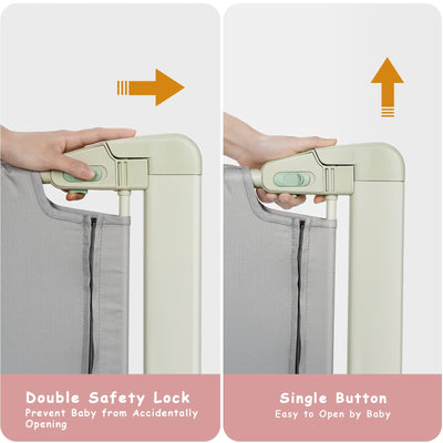 *Bed Rail Guard for Toddlers Kid with Adjustable Height and Safety Lock - 70 inch