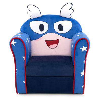 *Original Kids Sofa with Armrest and Thick Cushion - Blue
