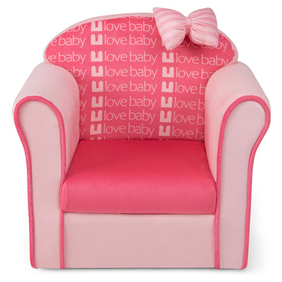 *Original Kids Sofa with Armrest and Thick Cushion - Pink