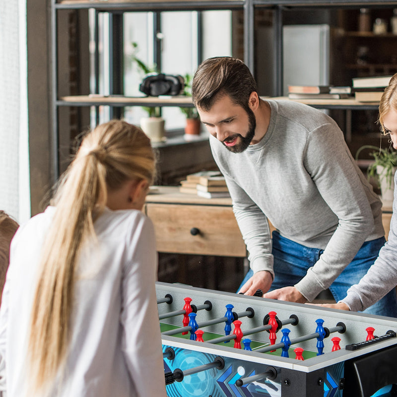 *Stable Soccer Table Game with 2 Footballs for All Ages