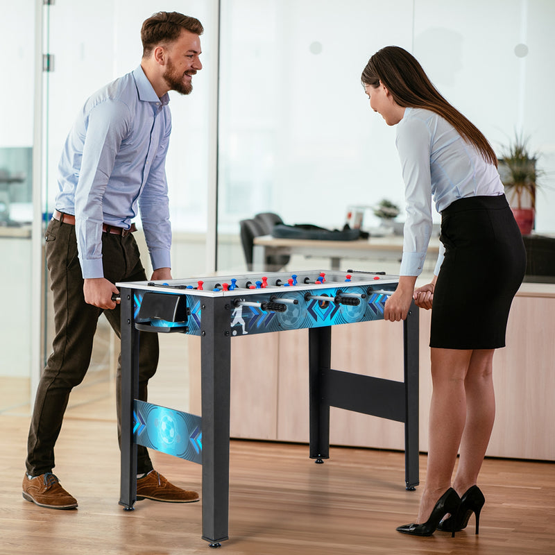 *Stable Soccer Table Game with 2 Footballs for All Ages