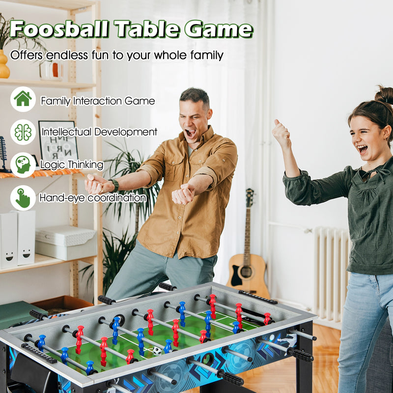*Stable Soccer Table Game with 2 Footballs for All Ages