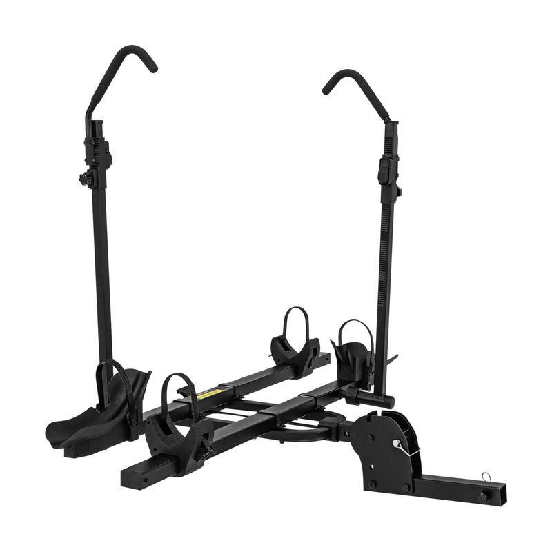 *2 Inch Hitch Mount Bike Rack 2-Bike Platform Style Carrier with Tilt-able Design for Easy Trunk Access