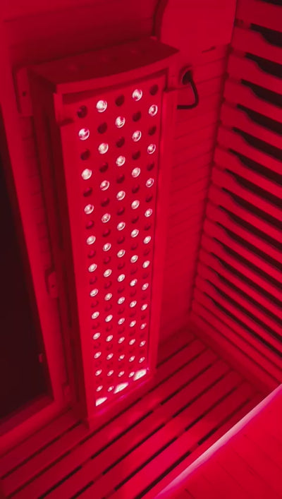 *LIMITED STOCK* - Mega Sale-Bonus Free Red Light Therapy-Costway-2-3 Person 3D Premium Infrared Sauna With PureTech Carbon Panel Low EMF-Chromotherapy- #1 Selling Sauna In North America