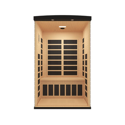 PREORDER OCTOBER 2025 *NEW 2025 Model* Icomfort 2 person Low EMF Infrared Sauna IC43-1830-Black