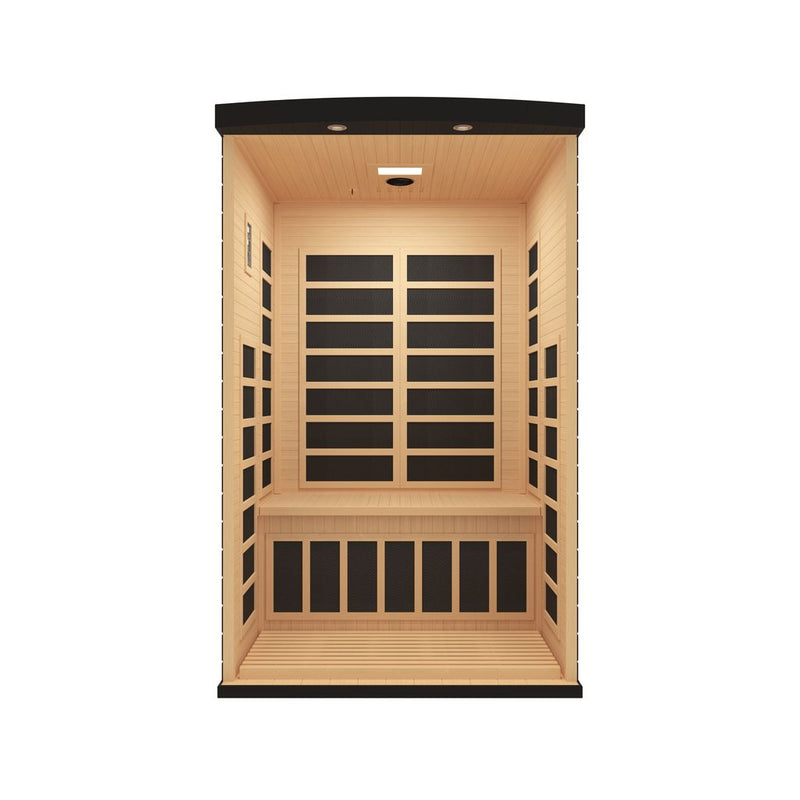 PREORDER OCTOBER 2025 *NEW 2025 Model* Icomfort 2 person Low EMF Infrared Sauna IC43-1830-Black