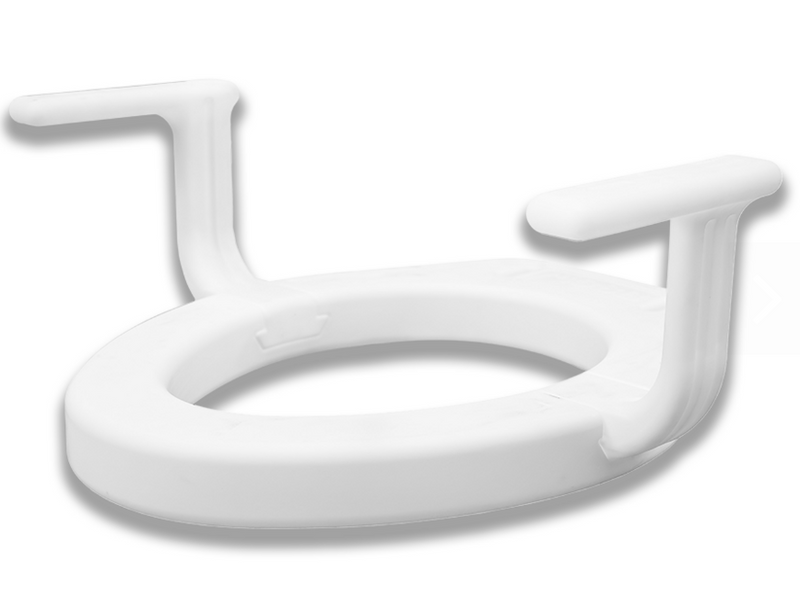 MOBB* - 2" Elongated Raised Toilet Seat with Handles