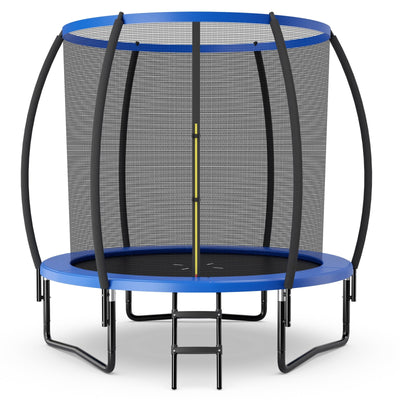 10 Feet ASTM Approved Recreational Trampoline with Ladder - Relaxacare