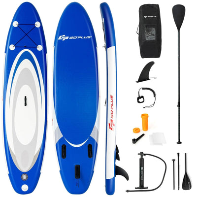 10 Feet Inflatable Stand Up Paddle Surfboard with Bag - Relaxacare