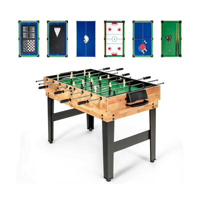 10-in-1 Multi Combo Game Table Set for Home - Relaxacare