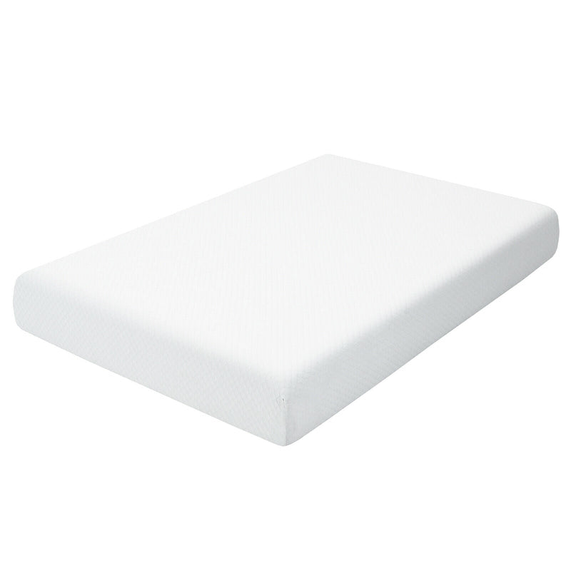 10 Inches Air Foam Pressure Relief Bed Mattress with Removable Soft Cover-Twin Size - Relaxacare