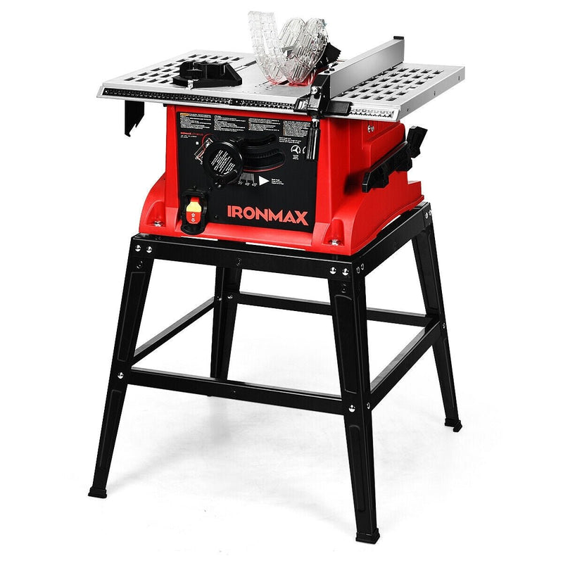 10 Inches Aluminum Tabletop Table Saw Electric Cutting Machine - Relaxacare