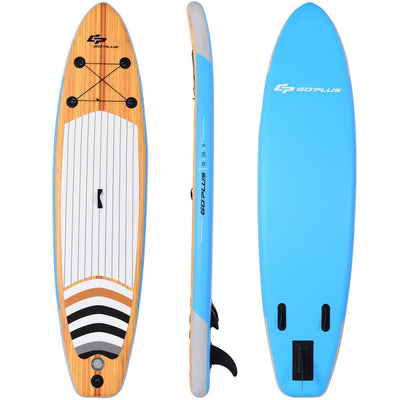 10' Inflatable Stand up Paddle Board Surfboard SUP with Bag - Relaxacare