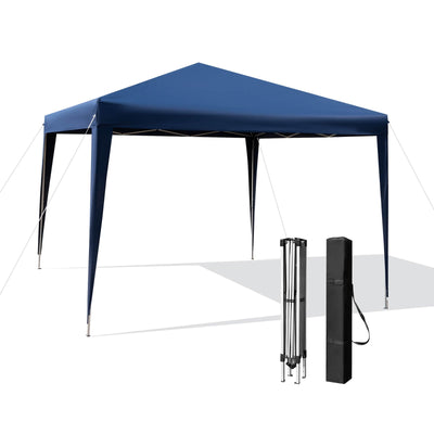 10 x 10 Feet Outdoor Pop-up Patio Canopy for Beach and Camp - Relaxacare