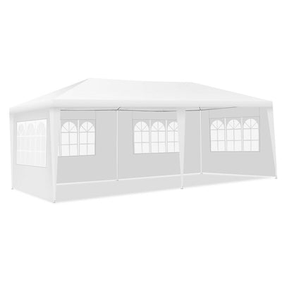 10 x 20 Feet Outdoor Party Wedding Canopy Tent with Removable Walls and Carry Bag - Relaxacare