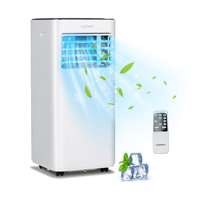 10000 BTU(Ashrae) Portable Air Conditioner with 4 Modes - Relaxacare