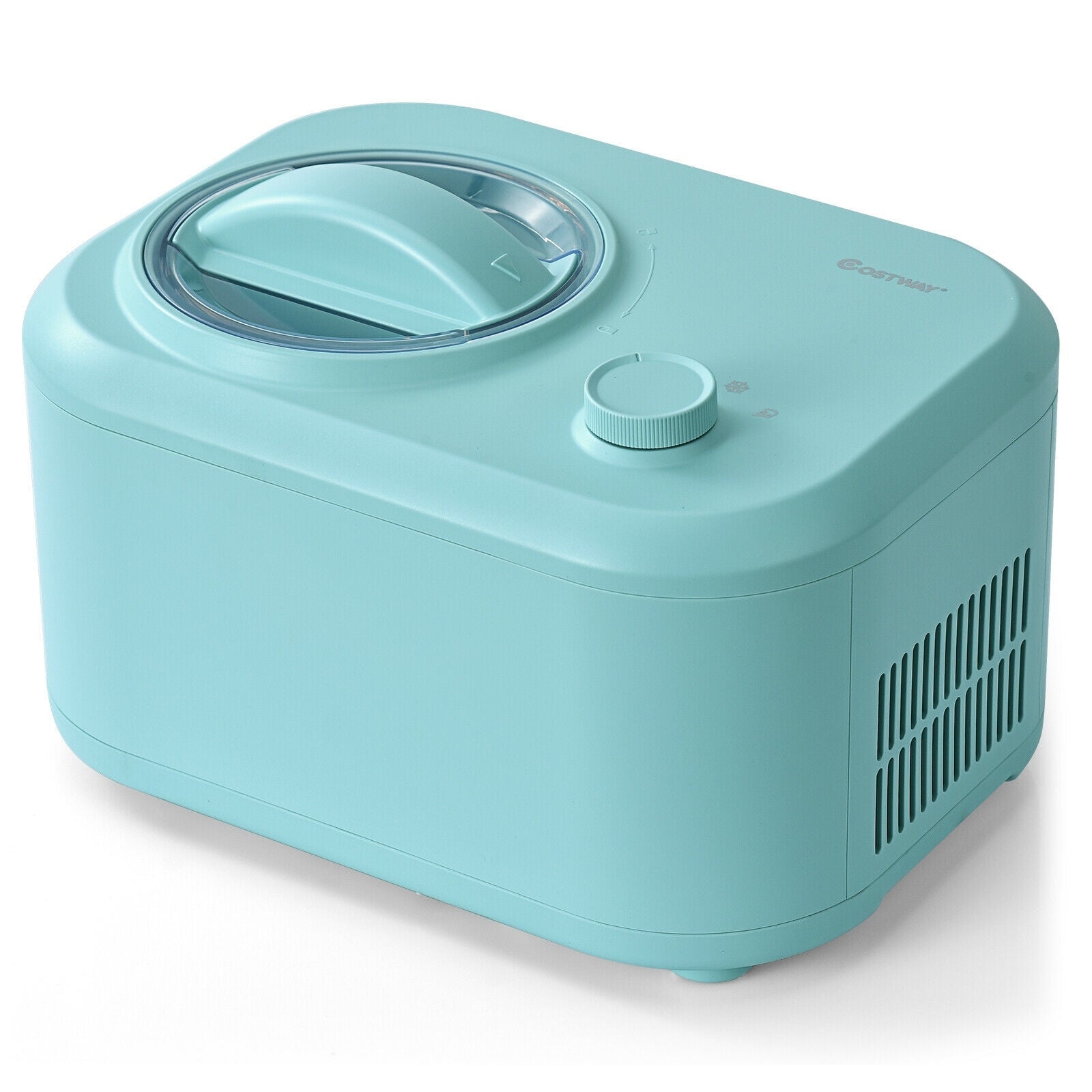1.1 QT Ice Cream Maker Automatic Frozen Dessert Machine with Spoon