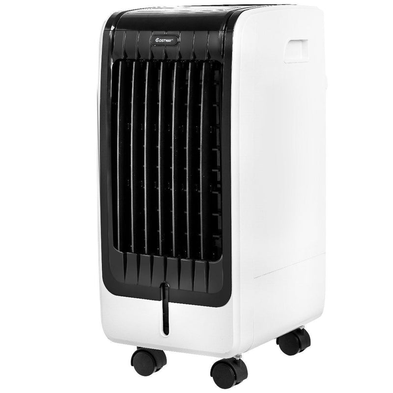 110V Portable Cooling Evaporative Fan with 3-Speed and 8H Timer Function - Relaxacare