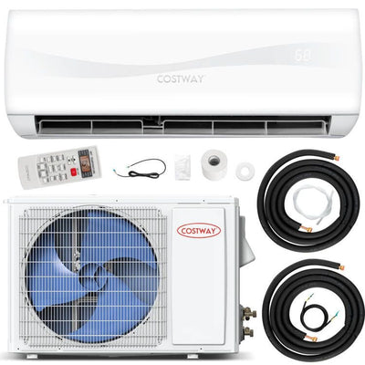 12000 BTU 20 SEER2 115V Ductless Mini Split Air Conditioner with Remote Control - Relaxacare