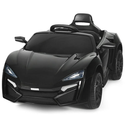 12V 2.4G RC Electric Vehicle with Lights-Black - Relaxacare