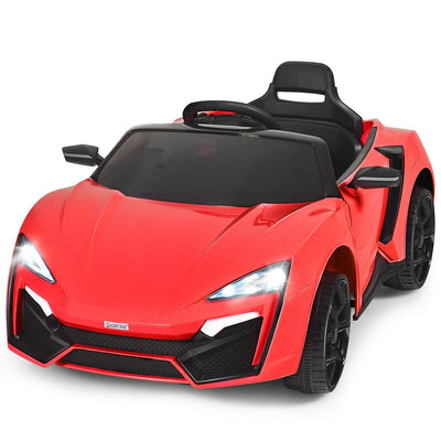 12V 2.4G RC Electric Vehicle with Lights-Red - Relaxacare