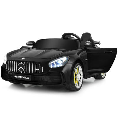 12V Kids Ride On Car Mercedes Benz AMG GTR with Remote and LED Lights - Relaxacare
