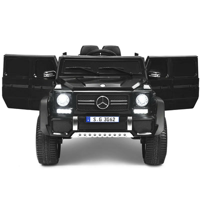 12V Licensed Mercedes-Benz Kids Ride On Car-Black - Relaxacare