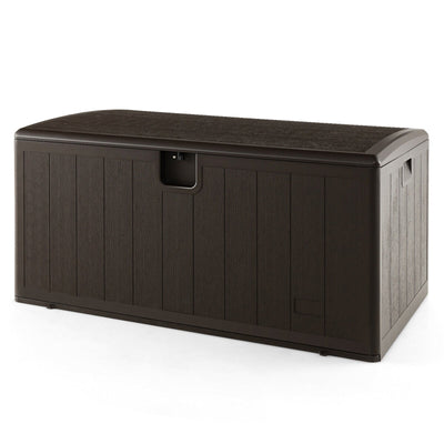 130 Gallon Patio All Weather Storage Container with Lockable Lid - Relaxacare