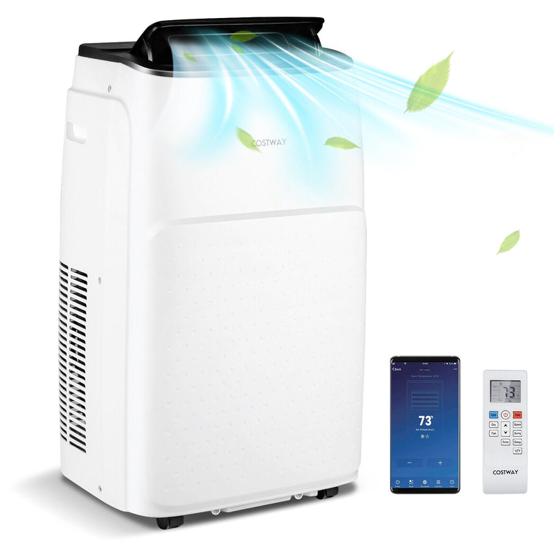 13000 BTU(Ashrae) Portable Air Conditioner with App and Heater - Relaxacare