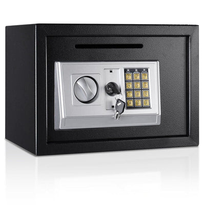 14 Inch Digital Depository Drop Cash Safe Box - Relaxacare
