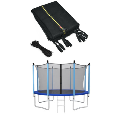 14Ft Replacement Weather-Resistant Trampoline Safety Enclosure Net - Relaxacare