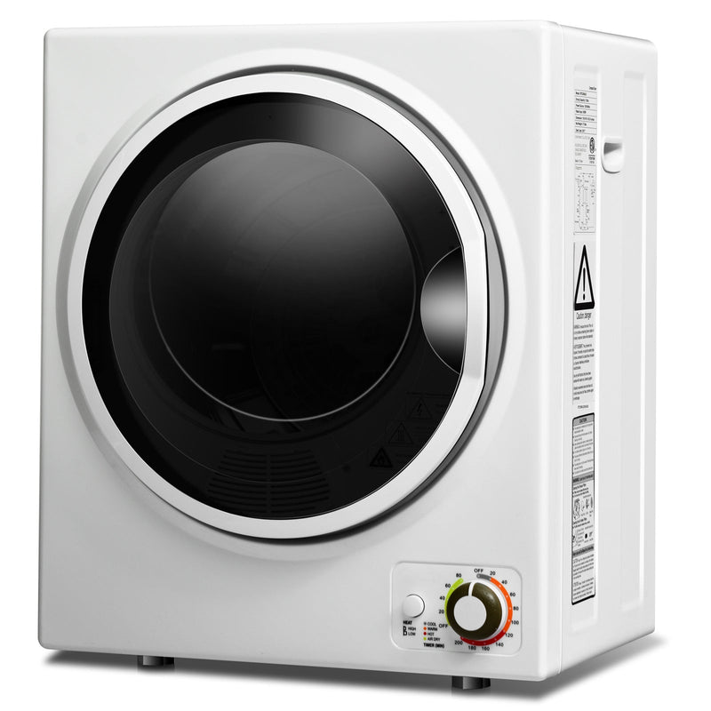 1.5 Cu .ft Clothes Dryer with with Stainless Steel Wall Mount - Relaxacare