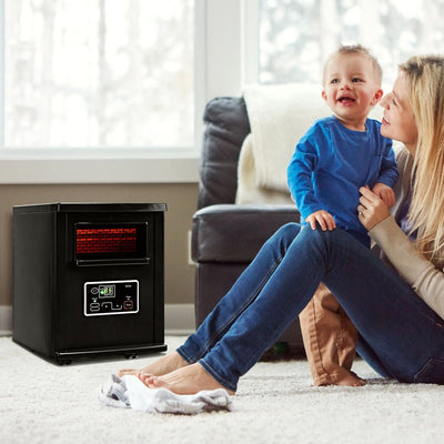 1500 W Electric Portable Remote Infrared Heater - Relaxacare