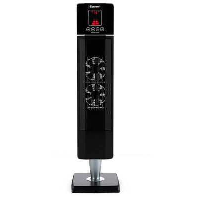 1500W Portable Tower Heater with Timer Remote Control - Relaxacare