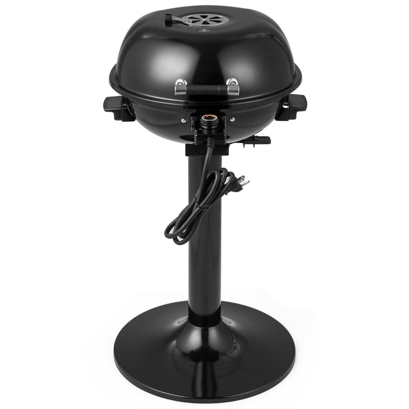 1600W Electric BBQ Grill with Removable Non-Stick Warming Rack - Relaxacare