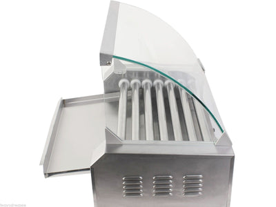 18 Hot Dog 7 Roller Grill Commercial Cooker - Relaxacare