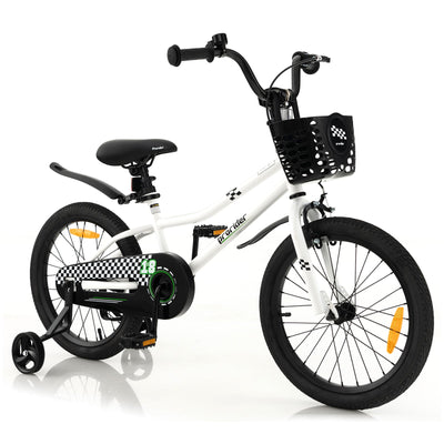 18 Inch Kid's Bike with Removable Training Wheels - Relaxacare