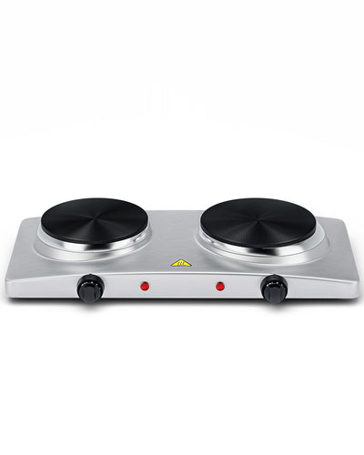 1800W Double Hot Plate Electric Countertop Burner - Relaxacare