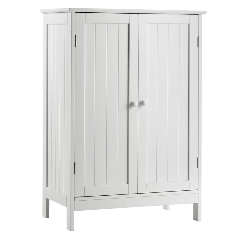 2-Door Freee-Standing Bathroom Cabinet with Shelf - Relaxacare