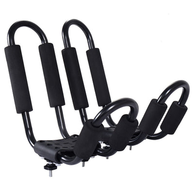 2 Pairs Canoe Boat Kayak Roof Rack with 4 straps - Relaxacare