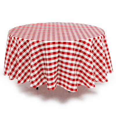 2 Pcs Stain Resistant and Wrinkle Resistant Table Cloth-Red - Relaxacare