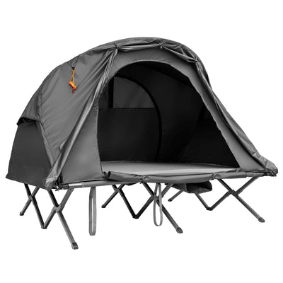 2-Person Outdoor Camping Tent with External Cover - Relaxacare