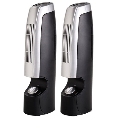2 Pieces Mini Ionic Whisper Home Air Purifier for Dust and Smoke - Relaxacare
