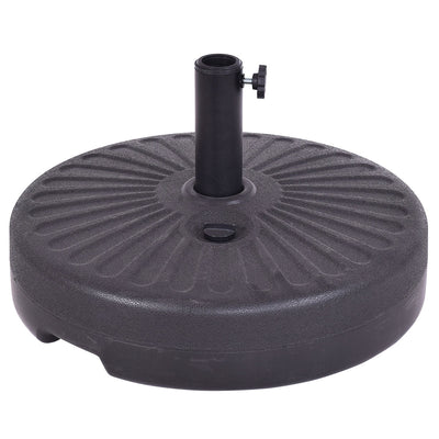 20 Inch Round 23L Water Filled Umbrella Base - Relaxacare