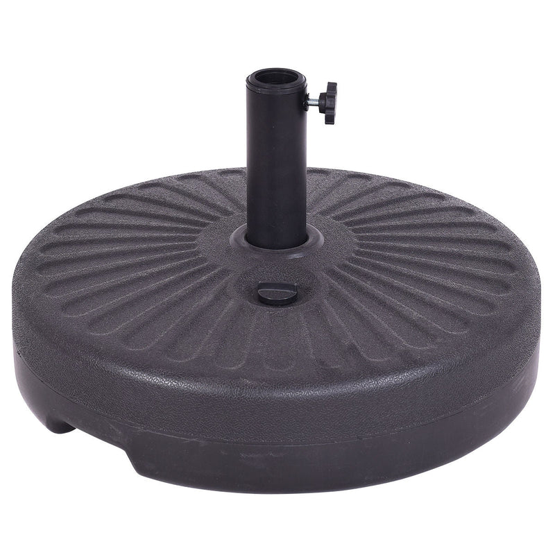 20 Inch Round 23L Water Filled Umbrella Base - Relaxacare