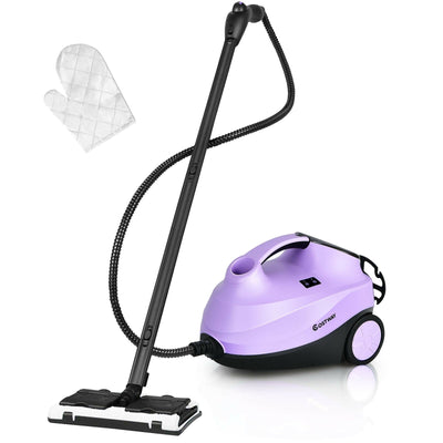 2000W Heavy Duty Multi-purpose Steam Cleaner Mop with Detachable Handheld Unit-Purple - Relaxacare